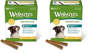 Whimzees Wellness Stix Zahnpflege Kaustangen M 30 Stück