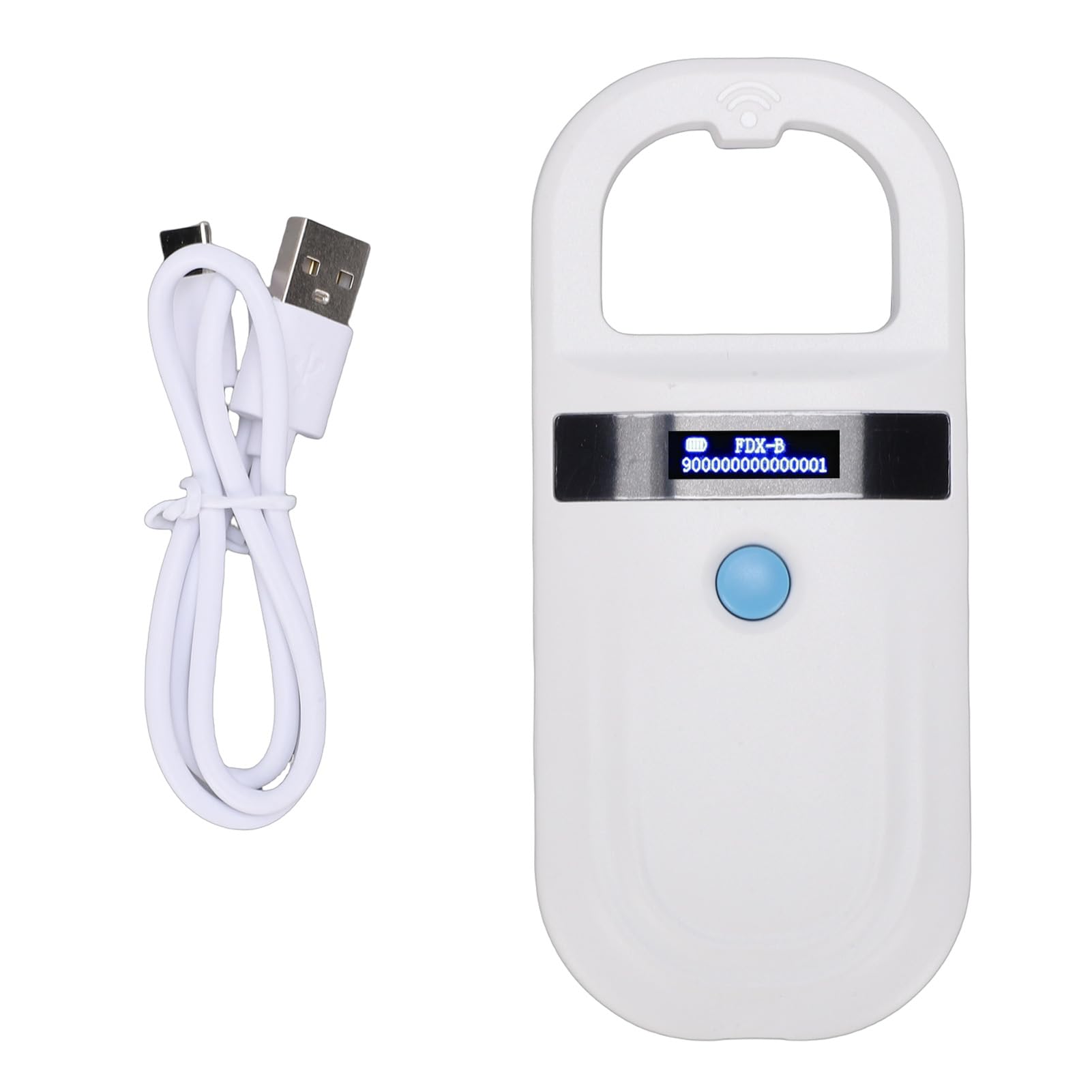 Pongnas Stazione di Ricarica da 3 Pollici con Orologio Digitale – Supporto Rapido da 15 W per Auricolari Smartwatch – Scrivania Compatta con Display dell'ora a LED e Tripla Zona di Ricarica