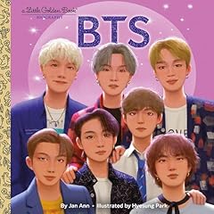 BTS: A Little Golden Book Biography Audiolibro Por Jan Ann arte de portada
