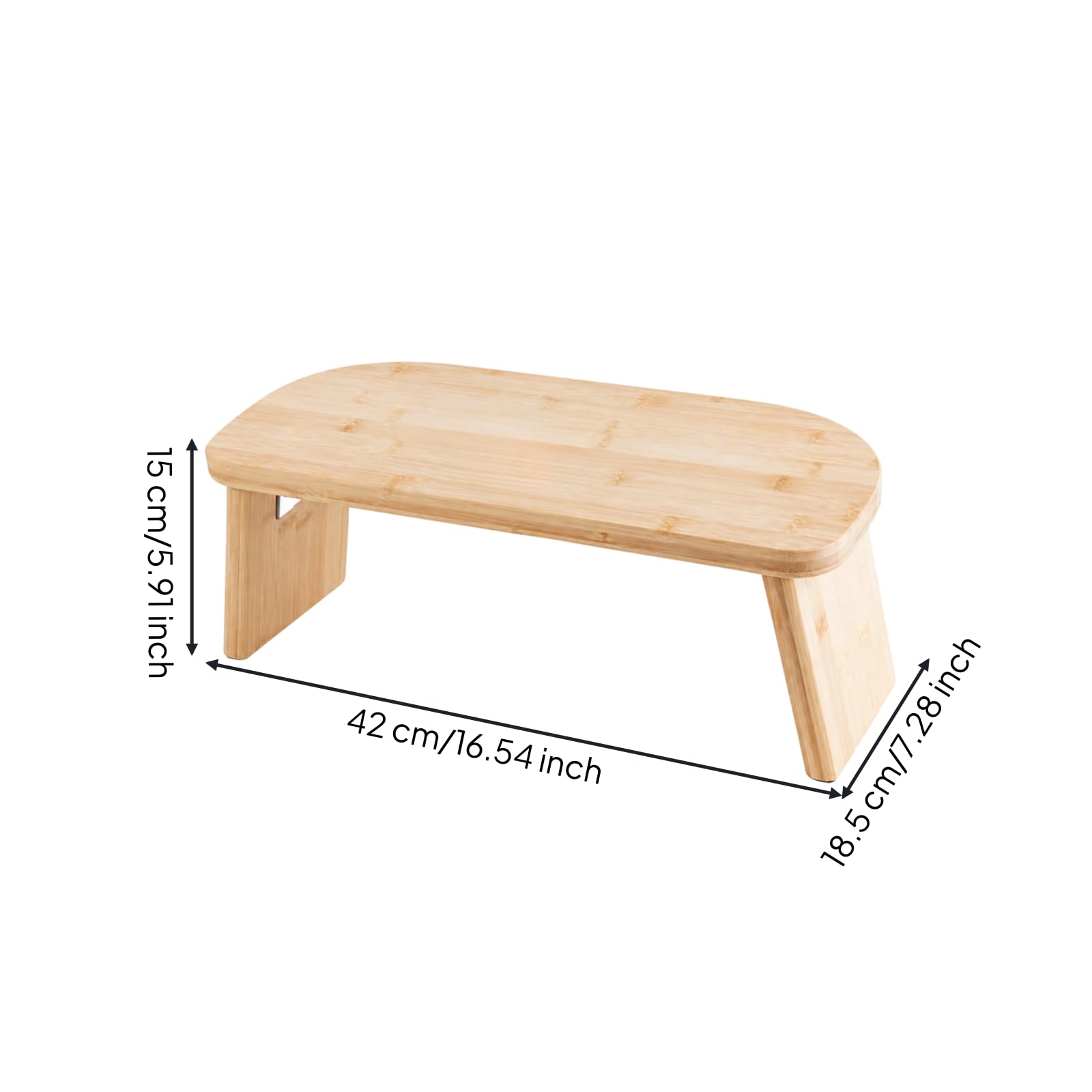 TISHITA Banco Plegable Stretching con Motivo Resistente Banco Arrodillamiento con Asiento Rectangular Redonado Cómodo para Hogar