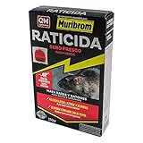 Caja de 150gr Quimunsa Raticida Cebo Fresco, Rojo, 150Gr