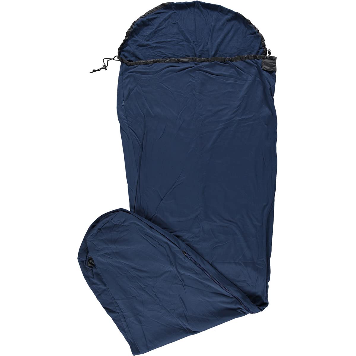 schlafsack meru light pack Micro-Fleece Mummy Liner, Navy, 1 Person, 3 Jahreszeiten, 1 bis 5 Grad Celsius, Unisex, Erwachsene, Outdoor-Enthusiasten Sport & Freizeit Size:55-59 XXL E5 ZR F Cuff
