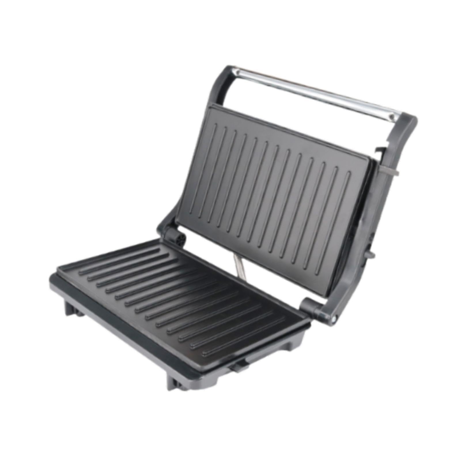 MYADDICTION Electric Panini Press Grill Bread Baking Machine for Breakfast Cheese Snacks-image-40