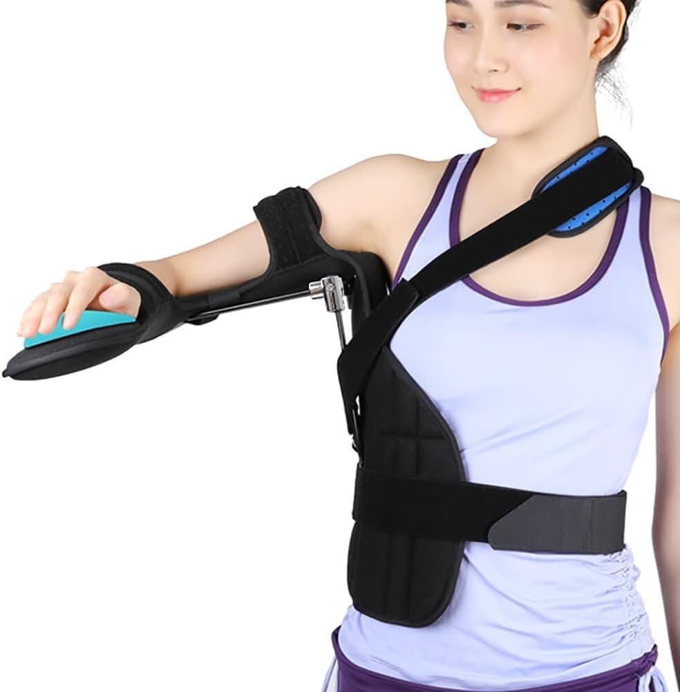 Rotator Cuff Fixation Brace Adjustable Strap Elastic Adult Shoulder Abduction Orthosis Soft Composite Material Adjustable Adduction and Abduction
