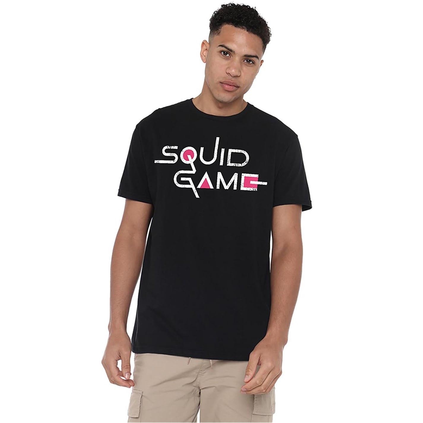 Squid Game - Logo Unisex T Shirt, Black, X-Large