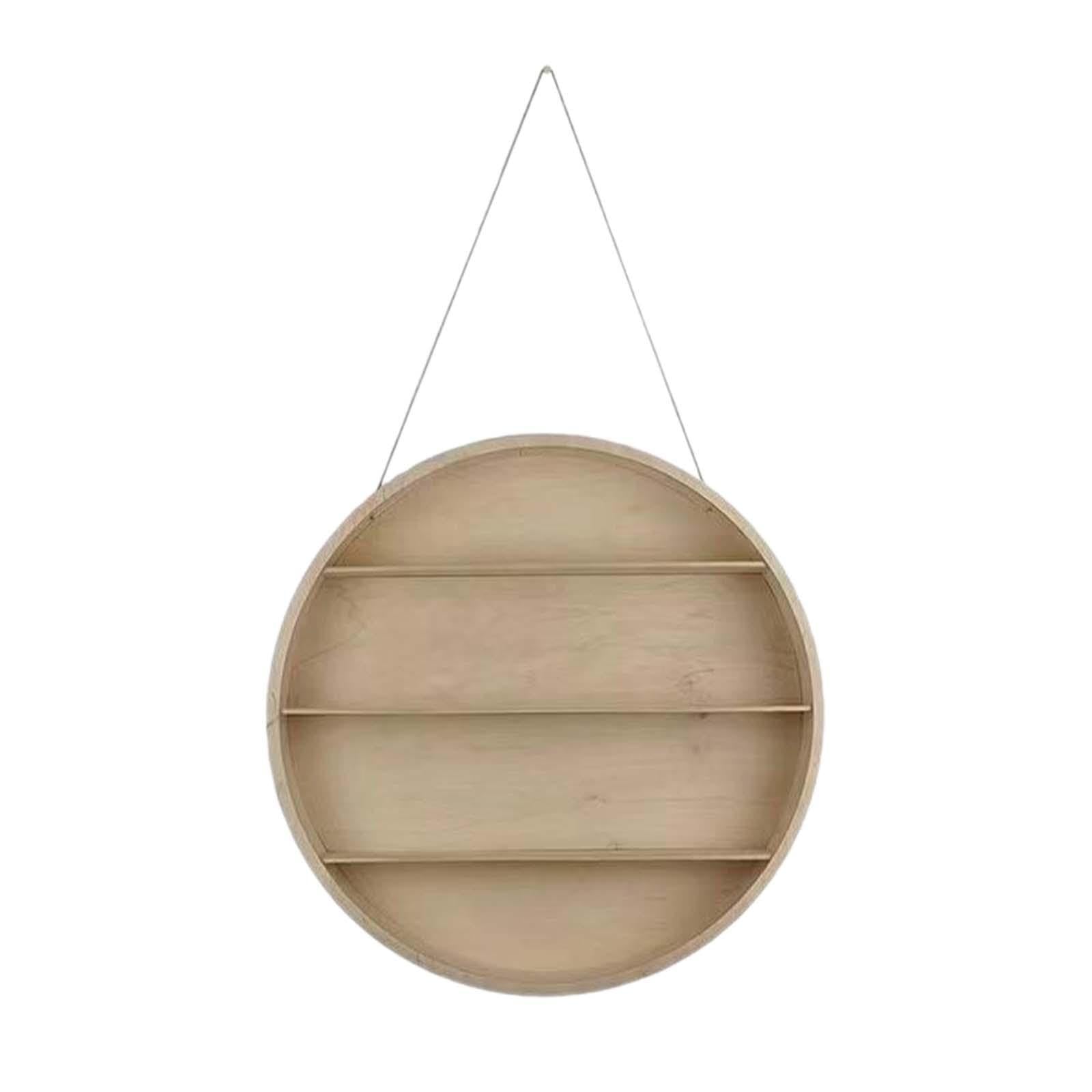 POXZSFX Hanging Shelf Interior Decoration Multifunctional Stable And Stylish Decor Solution Indoor Outdoor Living Spaces Wall Storage Rack Wood Wall Art Gift Easy Install