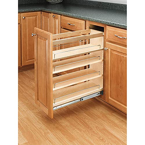 Image of Rev-A-Shelf Pullout Kitchen Cabinet Organizer, Min Cabinet Opening 5.5 inch W