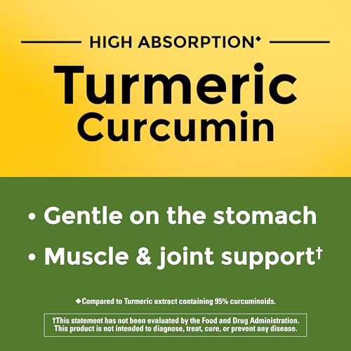 Nature Made High Absorption Turmeric Curcumin Supplement, 30 Capsules - image 3