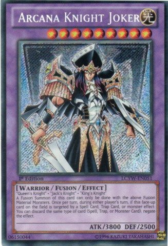 🛒 Flash Sale YU-GI-OH! - Arcana Knight Joker (LCYW-EN051) - Legendary Collection 3: Yugi's World - Unlimited Edition - Secret Rare