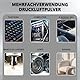 SDFM Elektrische Staubgebläse Druckluftspray für PC Reinigungsset, 130,000 U/min Compressed Air, 3-Gang Air Duster Luftdruckspray, Tastatur Reinigung für PC, Elektronik, Sofa, Auto