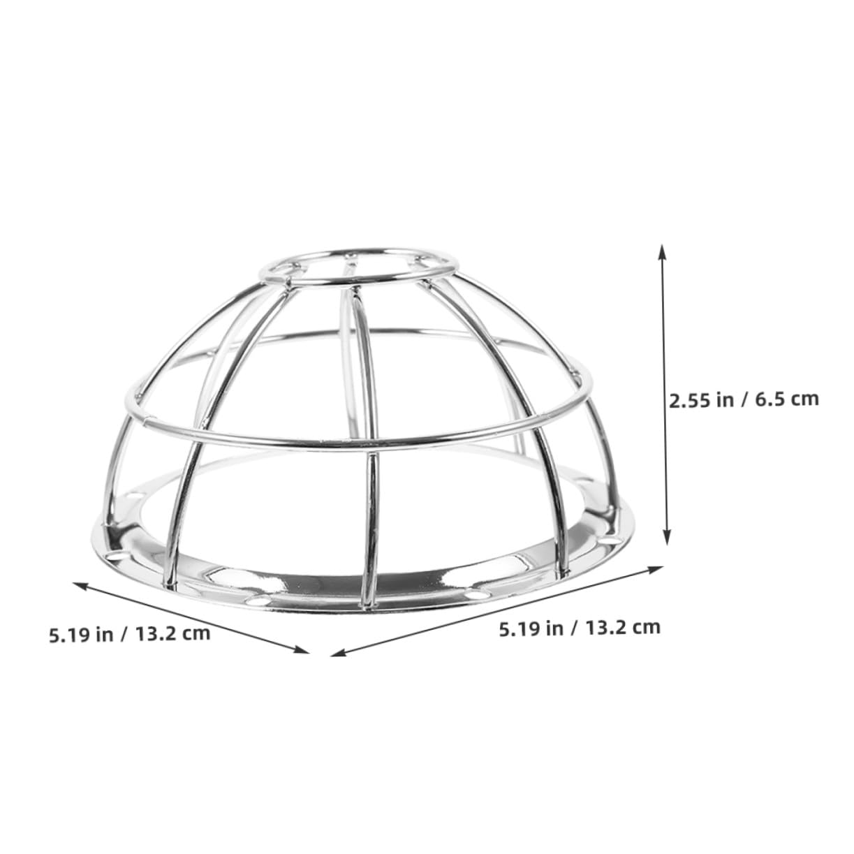 10 Pièces Protections Détecteur Acier Inoxydable Cages Robustes Anti-poussière pour Capteurs Installation Facile pour et Bureau