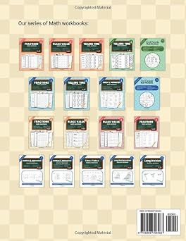 Fractions Math Workbook Grade 4: Equivalent Fractions, Converting Improper Fractions to Mixed Numbers, Adding & Subtracting Proper Improper Fractions ... Comparing & Ordering Fractions | With Answers