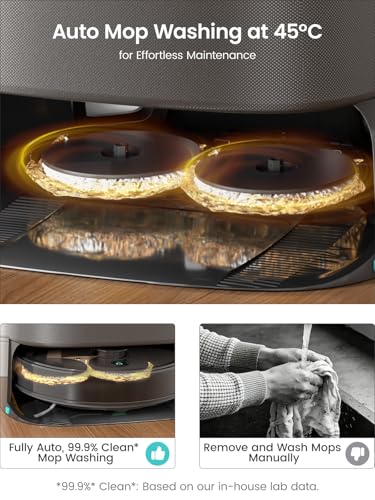Lefant Robot Vacuum and Mop, 20000 Pa,90-Day Self-Emptying - image 4