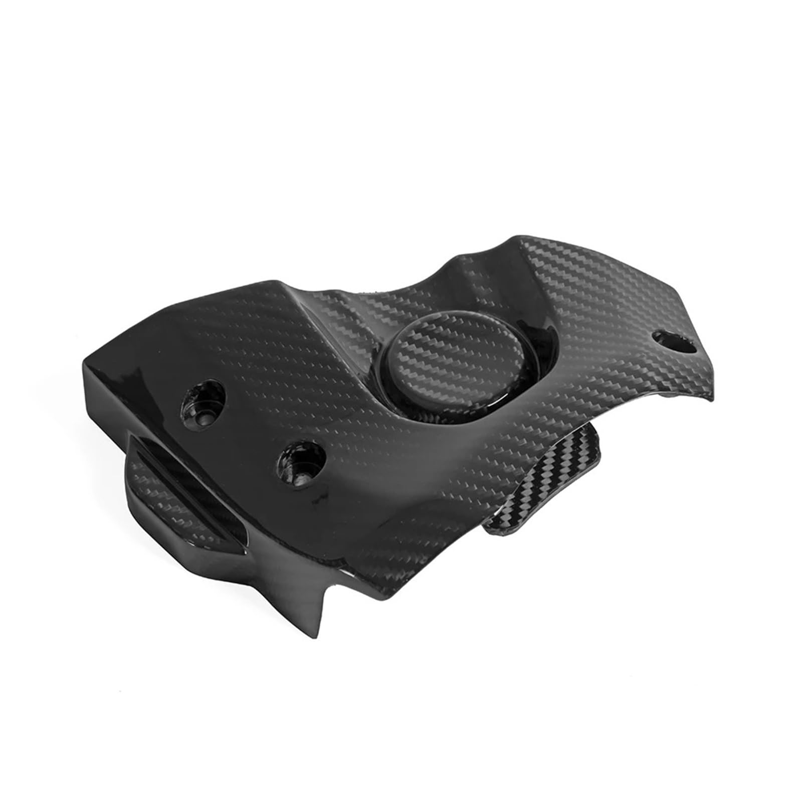 Moto Pignone Protezione Carenatura per pignone motore in fibra di carbonio per moto, adatta per YAMAHA MT 07 2018 2019