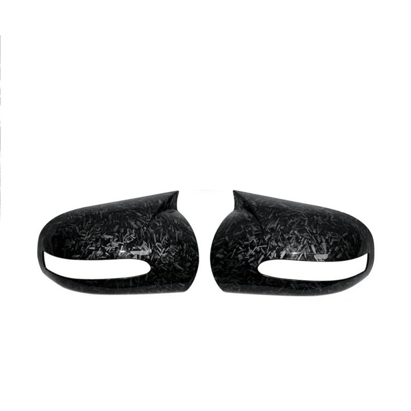 Cubierta Para Espejo Retrovisor De Automóvil Para Mercedes Para Benz Clase E Y C (W211, W203) 2001-2007 Carcasas Para Espejos Laterales Carcasa retrovisor exterior puerta(Aspecto forjado)