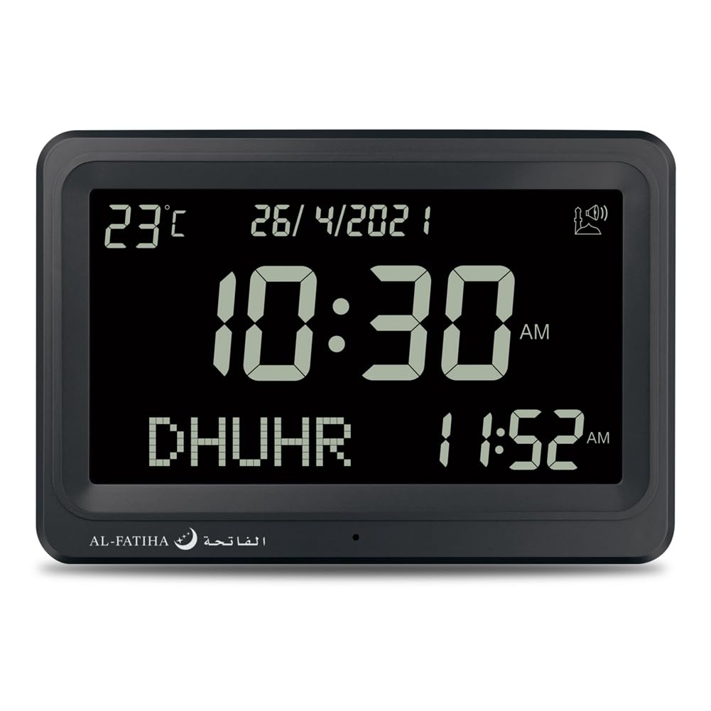 Automatique dans Entier Numérique 8 Sons de Prière Azan Horloge Murale et de Bureau Islamique Une Horloge Islamique 1 Pièce