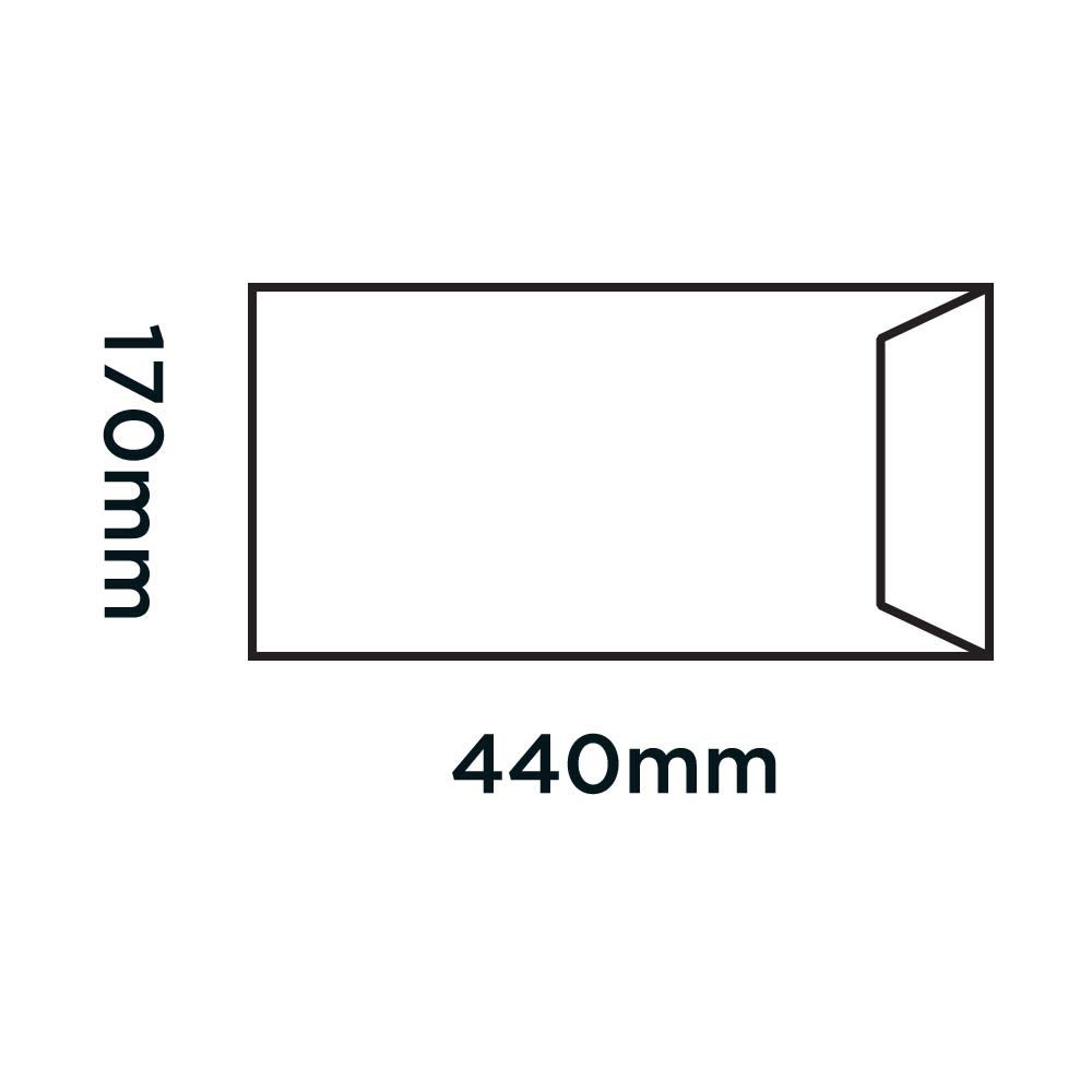 Vita Packaging 440 X 170 Mm 350 gsm Allboard Odrywane I Zamykane Ppa24-Rs Biały Karton Pakiet 100