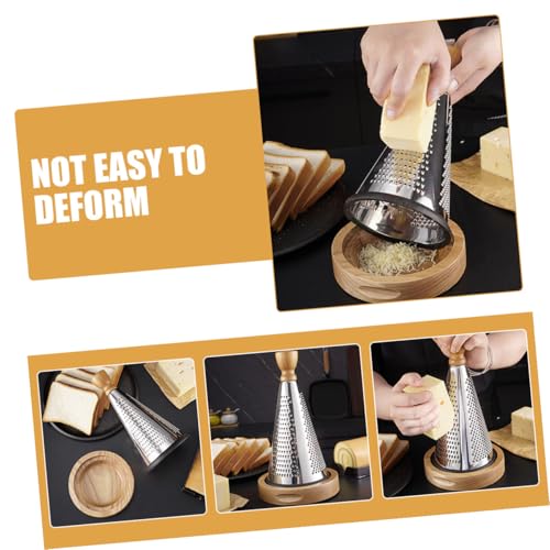 Rallador Manual para Queso con Mango de Madera Alipis miniatura 6