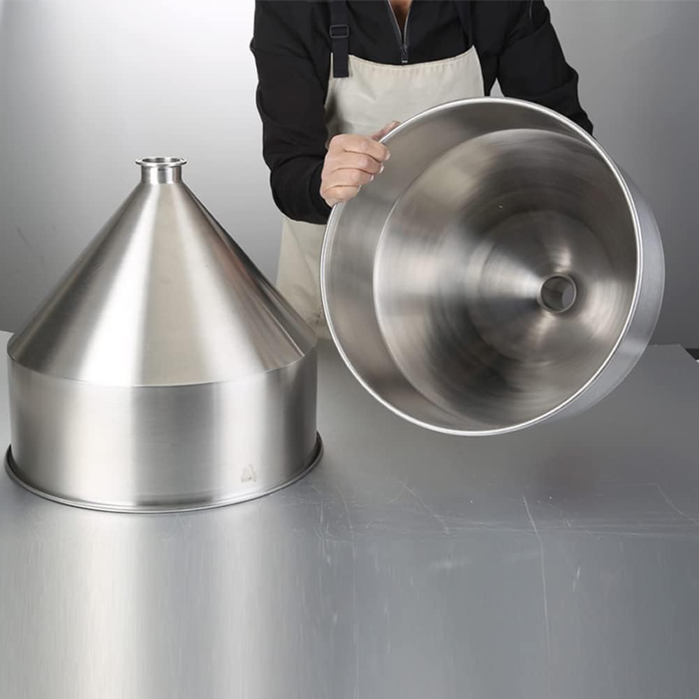 Tolva De La Máquina De Llenado De Pasta Líquida 10-50l, Máquina De Llenado De Tolva De Acero Inoxidable 304, Herramienta De Capacidad De Embudo para Agua, Aceite, Crema, 30l, 64mm