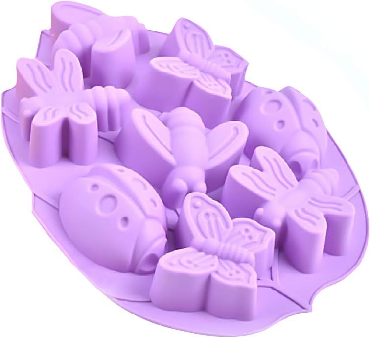 STONCEL Silicone Soap Ice Cube Tray Mould Mold