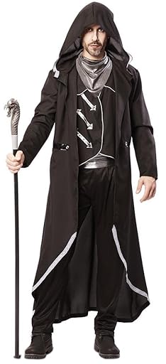 Fyasa DISFRAZ DE HECHICERO- Disfraces de halloween para hombre - S | Ya disponible en tu tienda friki favorita! En mundofriki.es!