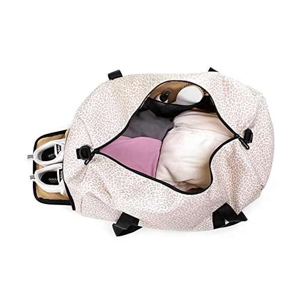 Jadyn 22" Women's Large Duffel/Weekender Bag with Shoe Pocket, Travel