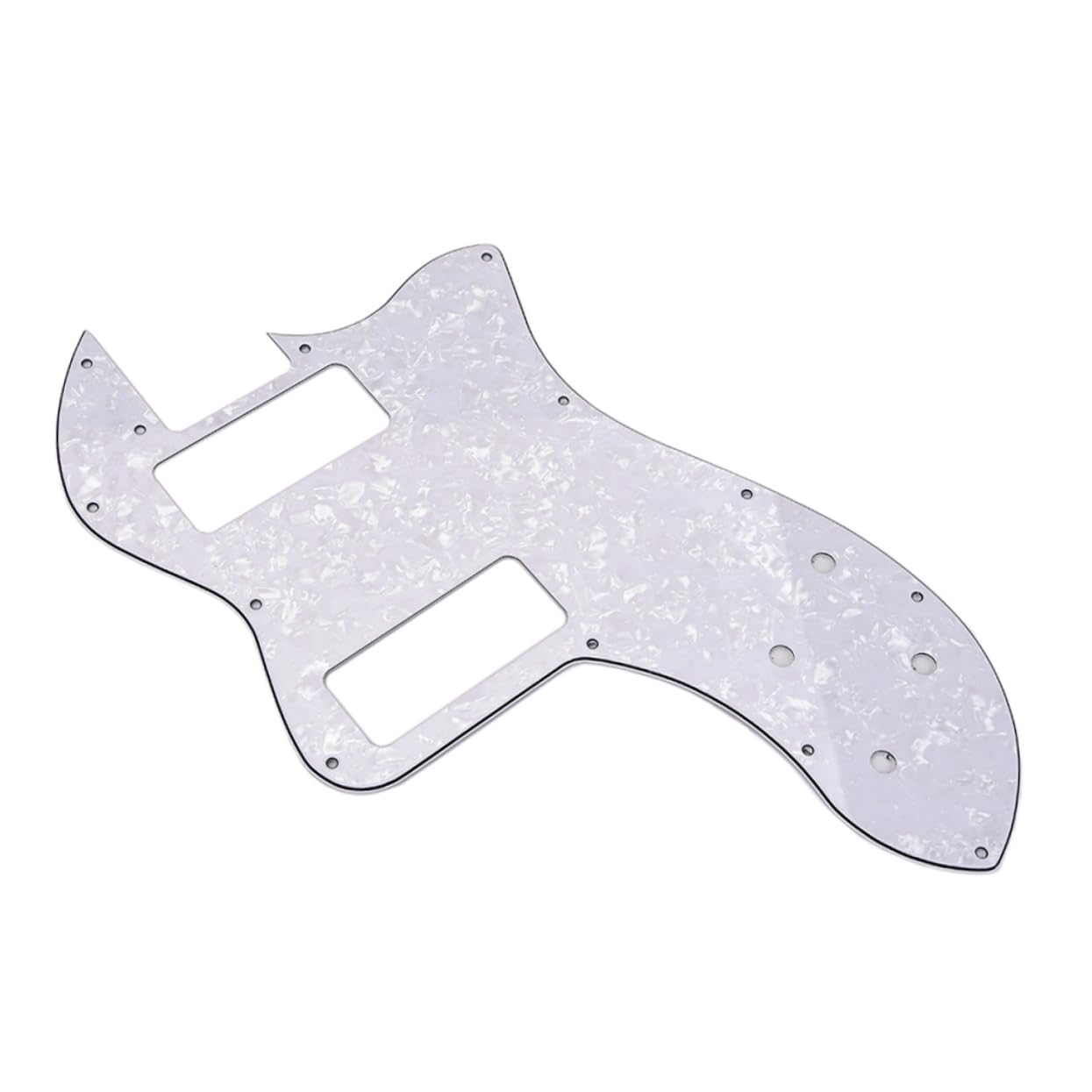 FAVOMOTO Style Pickguard for Electric Guitar 3 Ply Pvc Material Scratchproof Heatproof Bass Accessory Fits 72 Guitar