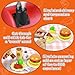 2026 Kids Kitchen Playset Toy Grill BBQ with Smoke Light Pretend Play Food Toys Cooking Set 2-Layer Barbecue Gifts for Toddler Boys Girls 3-5 6 7