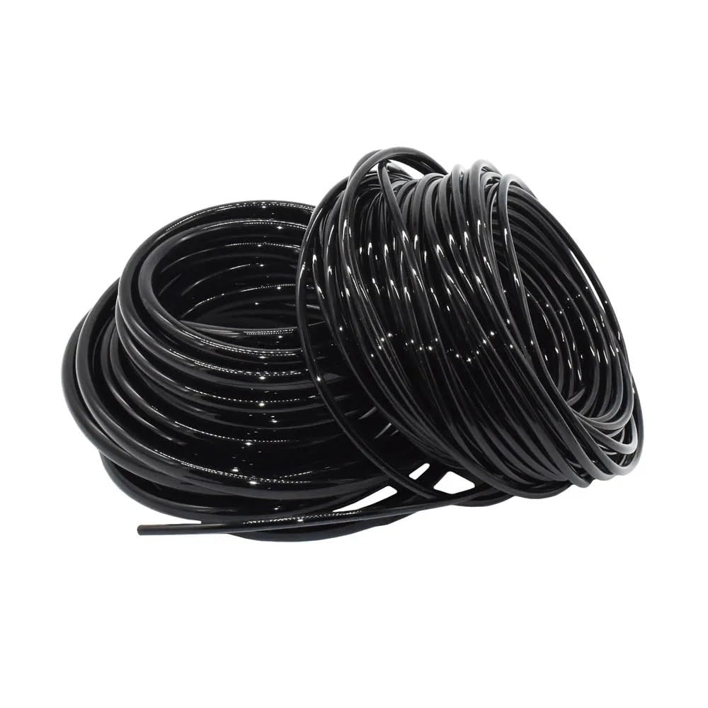 Manguera de riego de jardín de 4/7mm, 8/11mm, 9/12mm, 1/4, 3/8 ", manguera Flexible de PVC, tubo de riego por microgoteo, tubería de invernadero for plantas de césped (Color : 9I12 x 30m)