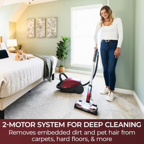 Image of Kenmore Elite 700 Series Bagged Canister Vacuum with Hair Eliminator