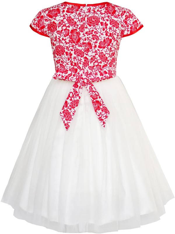 Image of Girl's Synthetic A-Line Maxi Dress