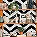 Cohoo Home Black and White Peel and Stick Wallpaper Modern Black and White Stripe Wallpaper Herringbone Contact Paper for Cabinets Self-Adhesive Removable Paper Walls Bedroom Shelf 18inW 393inL