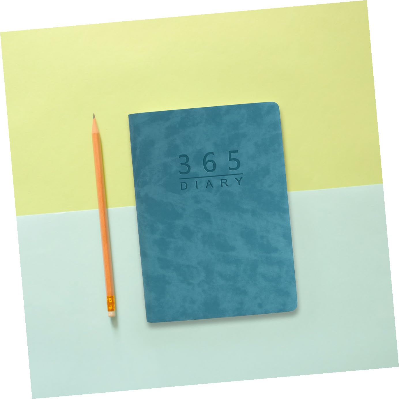 3pièces Agenda Bleu Carnet De Notes Pratique Planificateur Scolaire Pour Étudiants Et Fournitures De Bureau Journal De Voyage Et Écriture