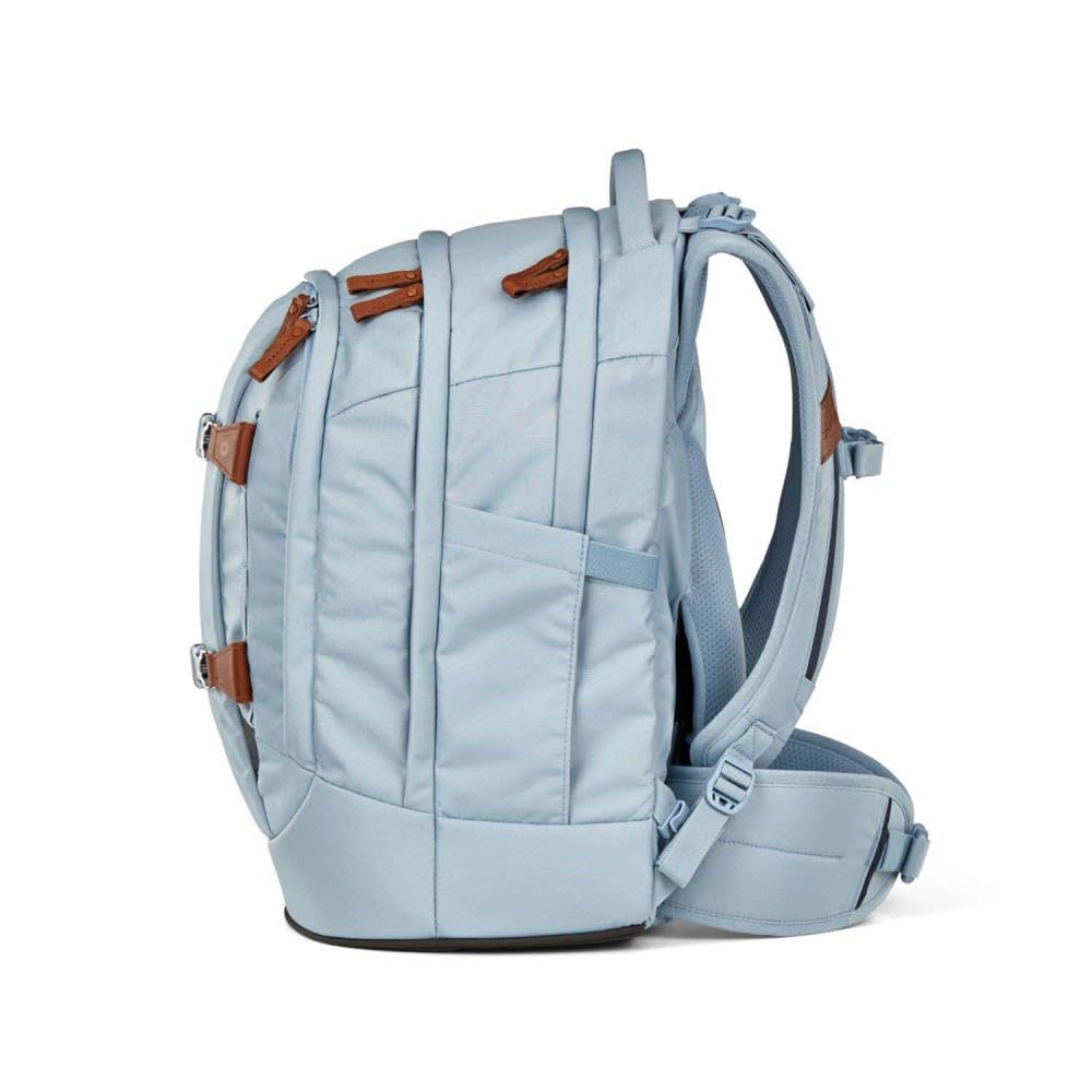 Satch Pack Nordic Skandi Edition Schulrucksack Set 3tlg. inkl. Schlamperbox und Sportbeutel (Nordic Ice Blue)