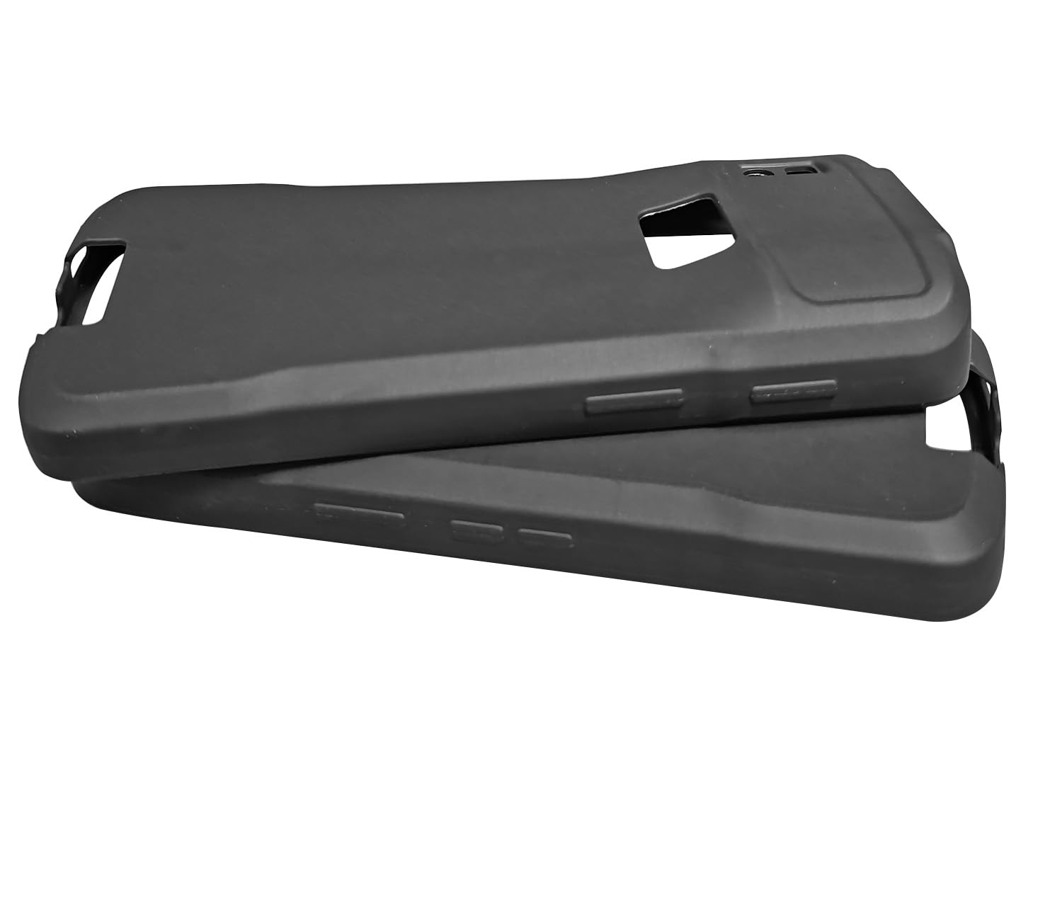 Protective Case for Zebra TC22 TC27 Scanner, Black TPU Rubber, Fall-Resistant, 3 Pack — view 6