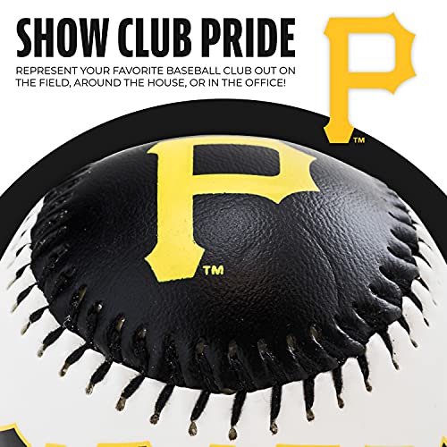 image for Franklin Sports Pittsburgh Pirates MLB Team Baseball - MLB Team Logo S