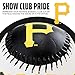 Franklin Sports Pittsburgh Pirates MLB Team Baseball - MLB Team Logo Soft Baseballs - Toy Baseball for Kids - Great Decoration for Desks and Office