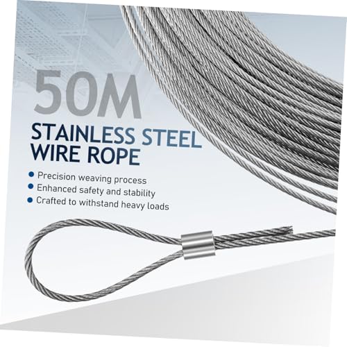 Câble acier inoxydable durable et manchons pour structures extérieures - 4