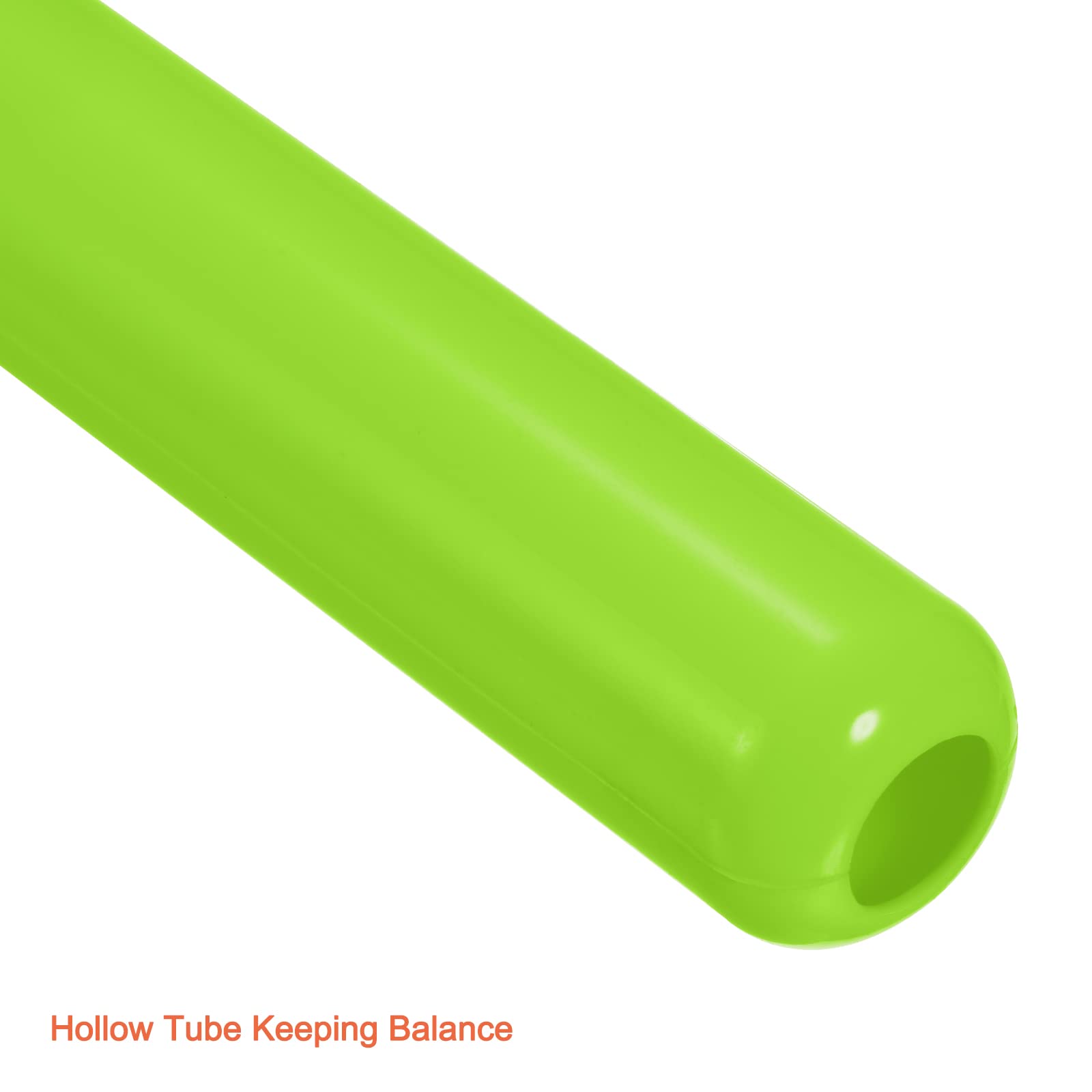 PATIKIL Bâton de course pour junior, tube en plastique, bâton de course pour athlétisme en plein air, outil de jeu de sport