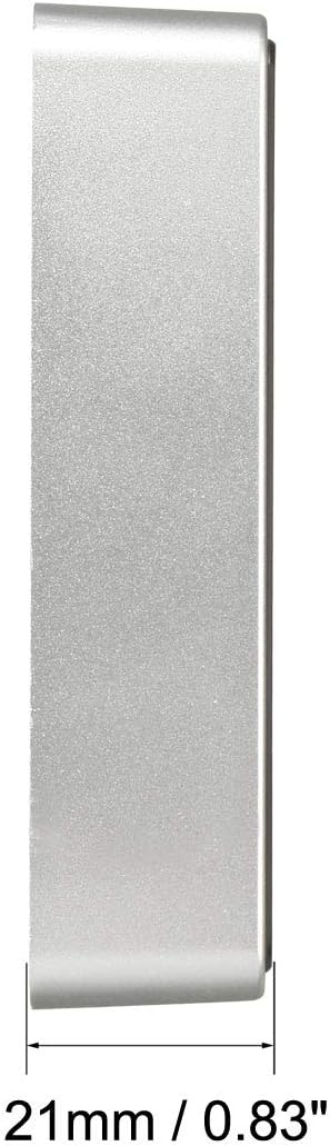 uxcell Touch Sensor Door Exit Release Button NO/NC/COM Switch with LED Indicator for Access Control 86mmx86mm Panel Black 12V 3A