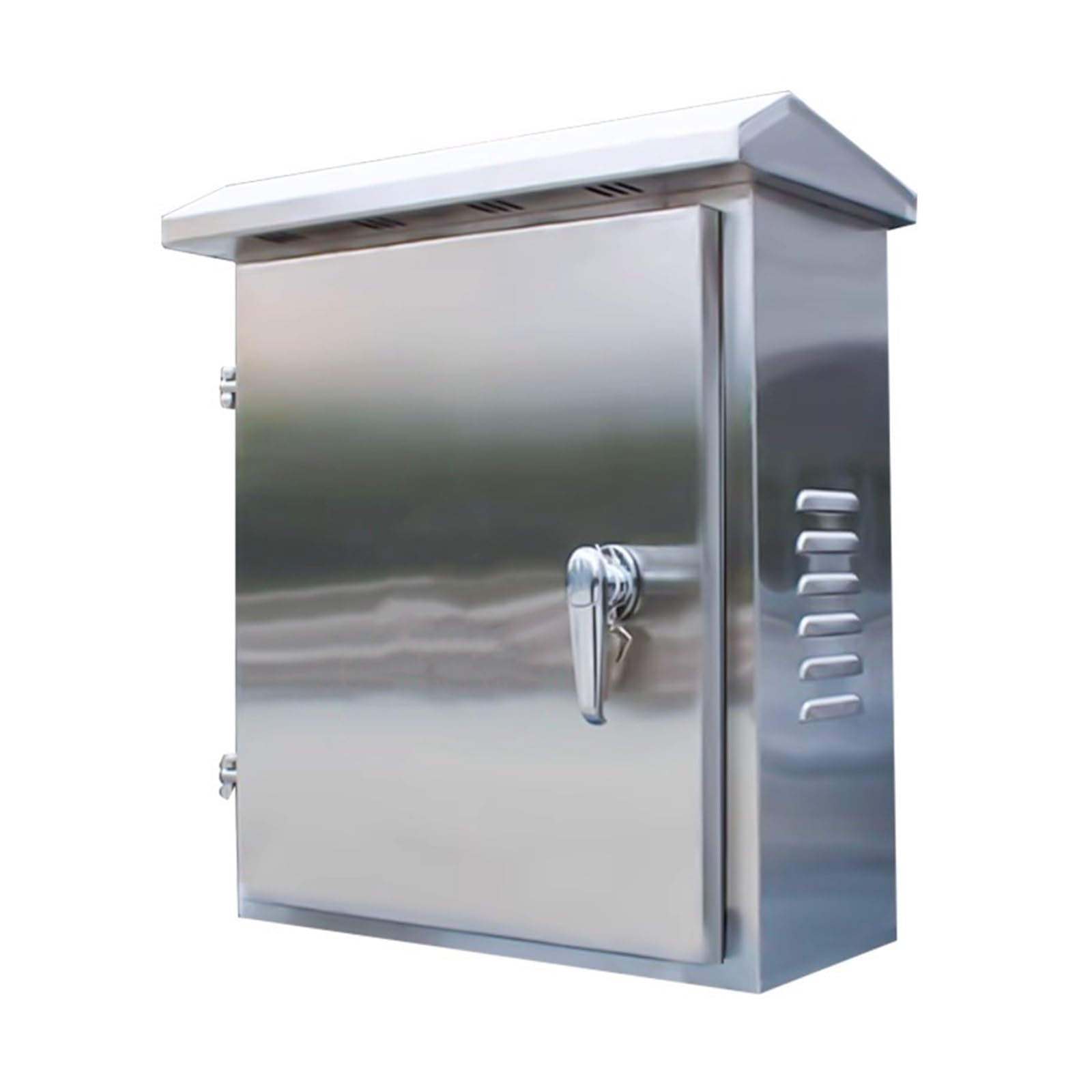 Boîte de jonction électrique étanche acier armoire câblage extérieur 15.7x11.8x7.87in