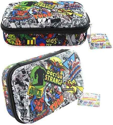 Estuche moldeado para lápices Marvel Avengers Spiderman Thor Hulk Comics
