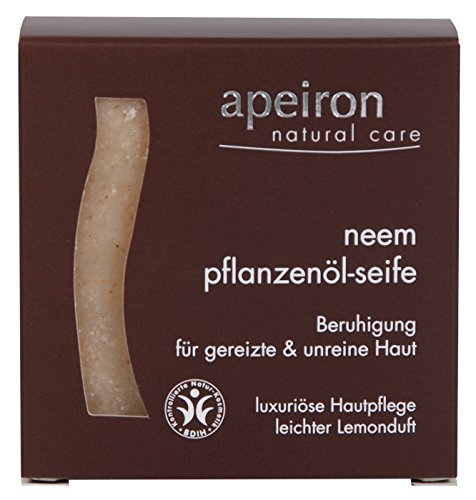 Apeiron - Auromere: Neem - Pflanzenölseife (100 g)