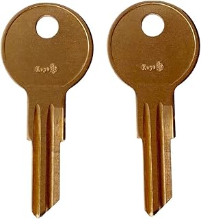 Husky Lock Key, 2 Husky B04 Keys (B04), Silver, New and Replaceable Keys, 2 BO4 Keys (BO4), Fits Husky Toolbox Tool chest (B04)