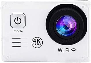 HHZL Photo Camera 0-inch Display White Waterproof Mini Diving Digital Camera Sport DV 170 Fish-eye Wide-angle Camera 4K Sport Camera Mini Camera Color White HHZL Photo Camera 0-inch Display White Waterproof Mini Diving Digital Camera Sport DV 170 Fish-eye Wide-angle Camera 4K Sport Camera Mini Camera Color White