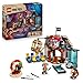 Produktbild LEGO ONE Piece Zirkuszelt von Buggy dem Clown - Interaktives Spielzeug mit 4 Minifiguren - Ruffy, Nami & Zoro sowie 2 Steckbriefen - Kreatives Geschenk für Jungen, Mädchen & Fans ab 8 Jahren - 75637