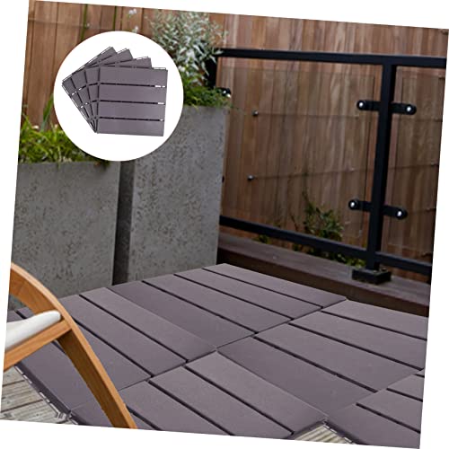 Dalles de terrasse emboîtables pour corriger un sol extérieur abîmé sans travaux - 4