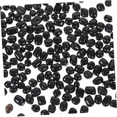 HAPINARY 1 Pack Glass Sand Decoration Aquarium Gravel Rocks Vase Filler Fish Tank Rocks Decorative Stones for Plants and Aquatic Landscapes