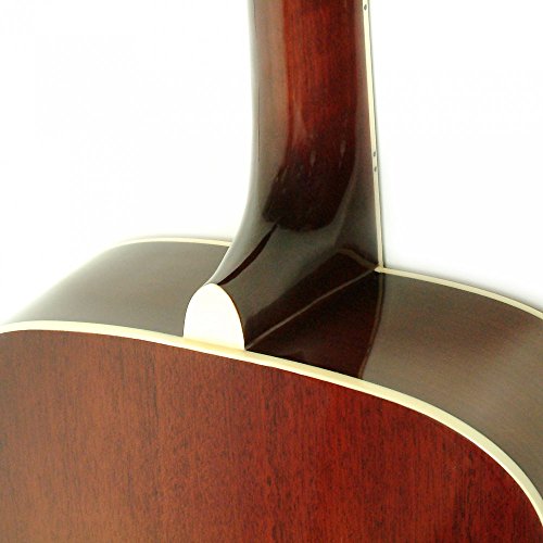 Vintage ® V300 Guitare Acoustique Série naturel - Les Beatles, Paul McCartney, John Lennon, RIngo Starr, George Harrison Vintage ® V300 Guitare Acoustique Série naturel – Image 7