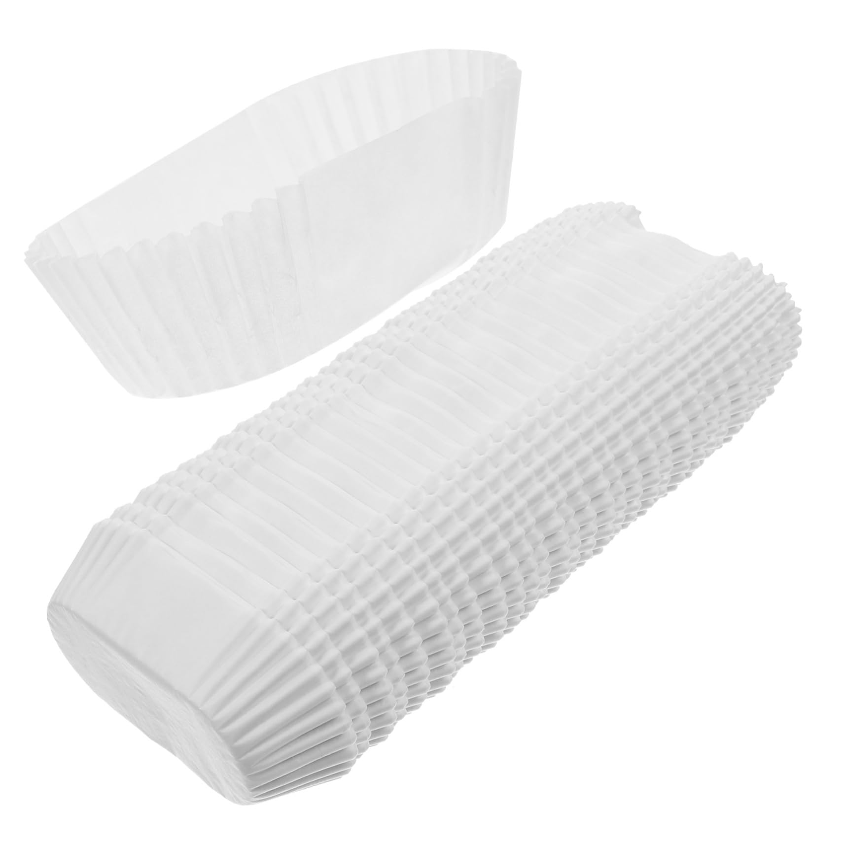 Cabilock 4 Piezas bandeja de papel de pan pasteles de papel bol cajas de cupcakes tarteras para tartas cacerolas de cocina vasitos para postres moldes para cupcakes a prueba de grasa